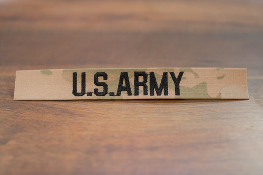 Branch 3-Color Name Tape: Army Sew-On