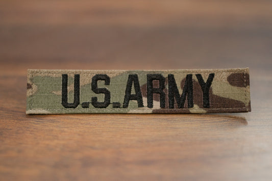 Branch OCP Name Tape: Army with Hook